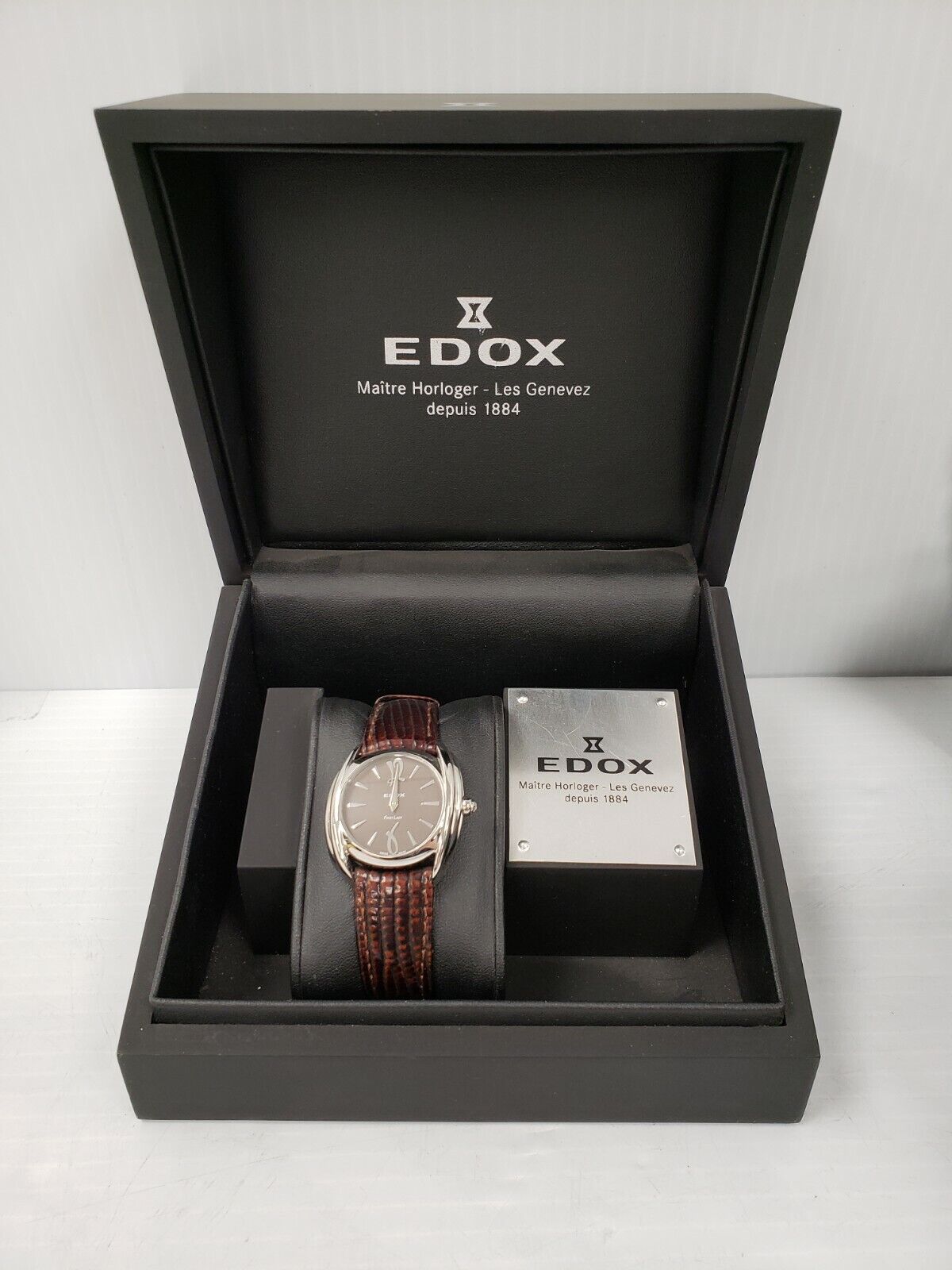 (I-6727) Edox Watch - First Lady