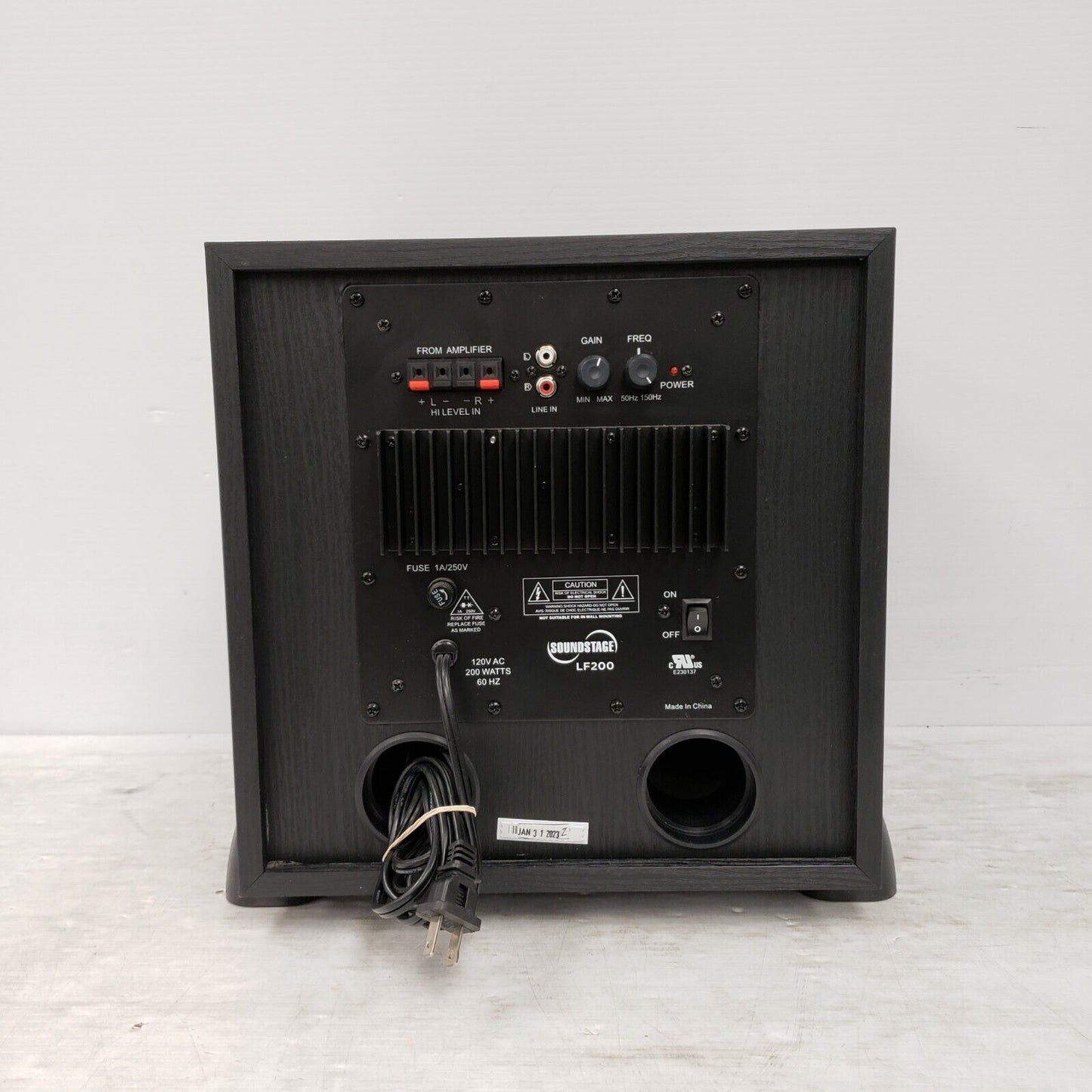 (32065-2) Soundstage LF200 Subwoofer