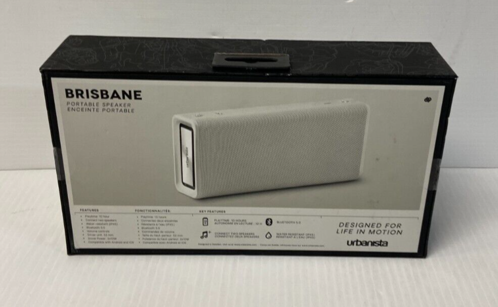 (N70430-7) Urbanista Brisbane Portable Speaker