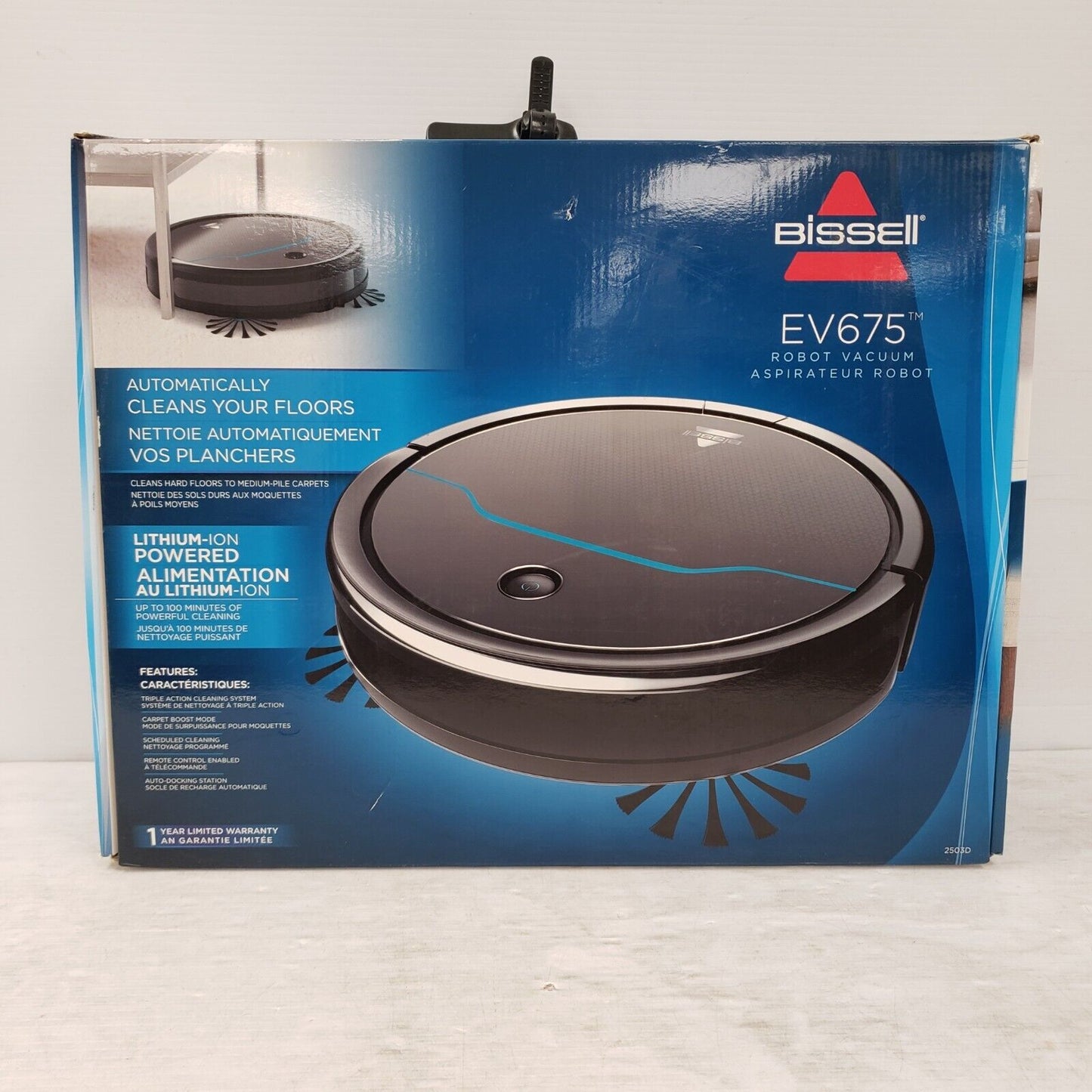 (35502-2) Bissell EV675 Smart Vacuum