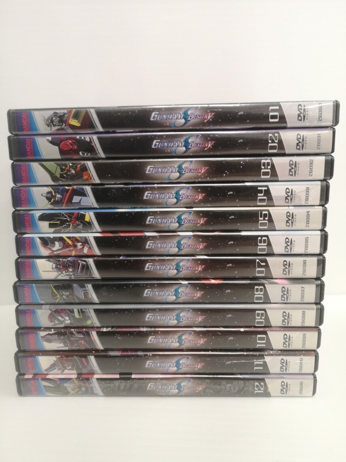 (N018189) Ensemble DVD de 12 disques Gundam Seed Destiny