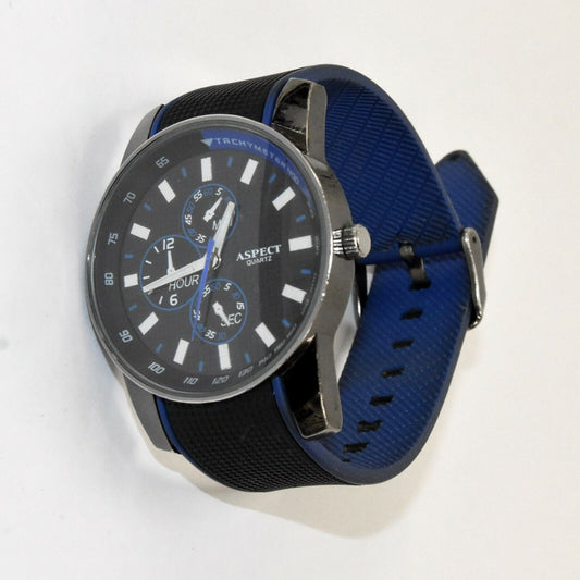 (I-22877) Montre Aspect Bleu 