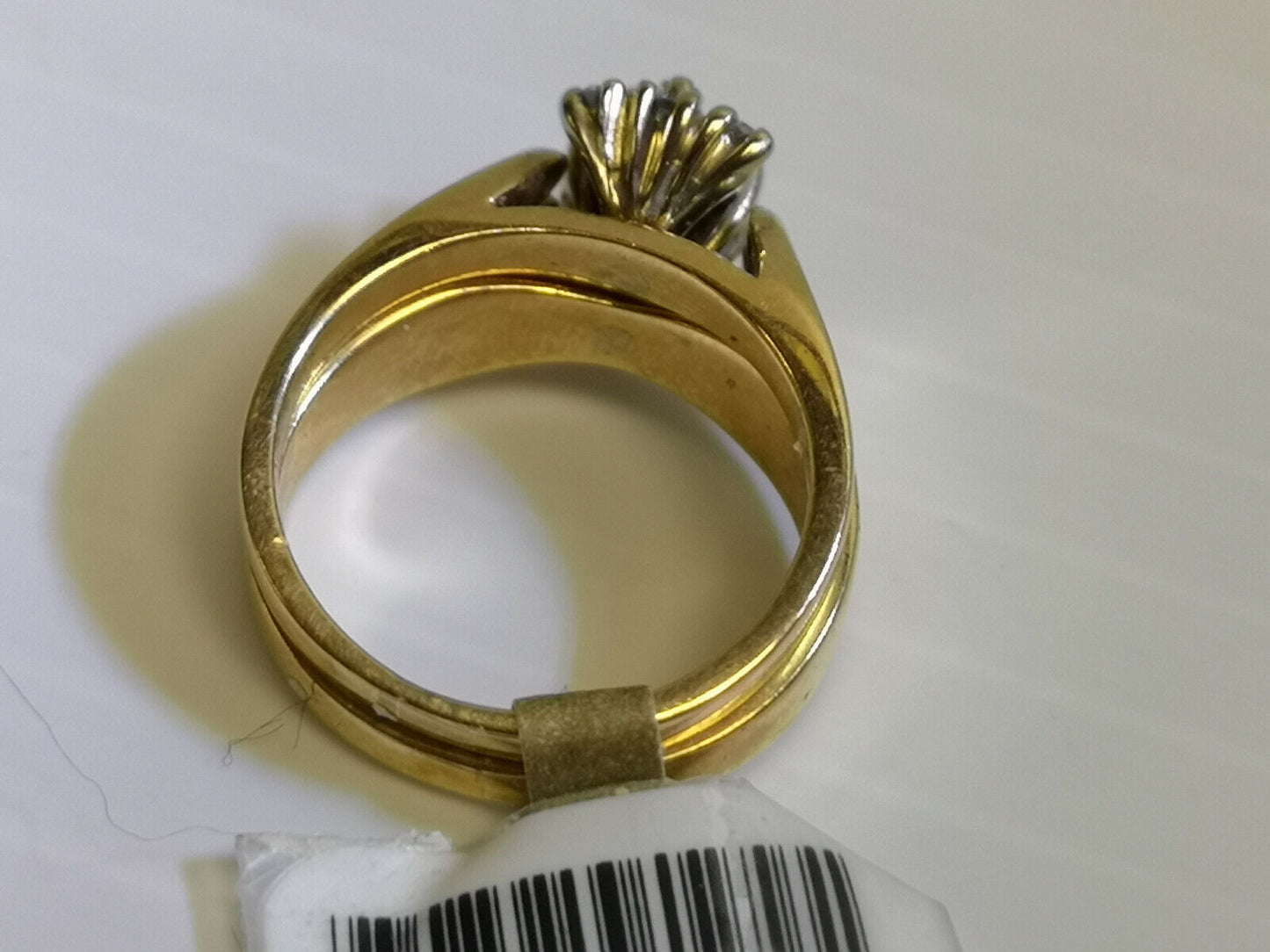 (N41948) 14K Ring Set w/ Diamonds