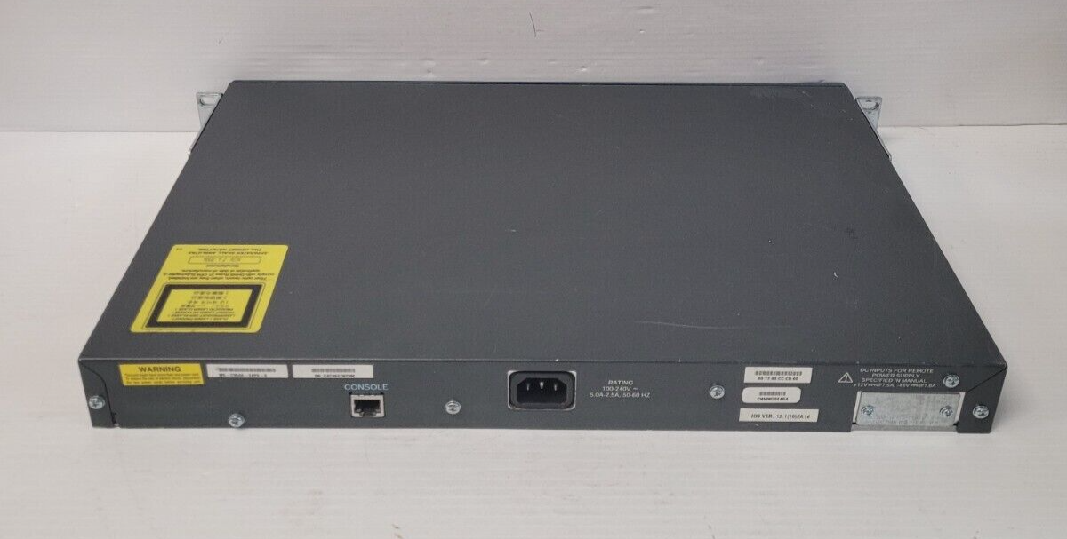 (N14456-1) Cisco WS-C3560-24PS-S Catalyst System 3560 Series PoE -24